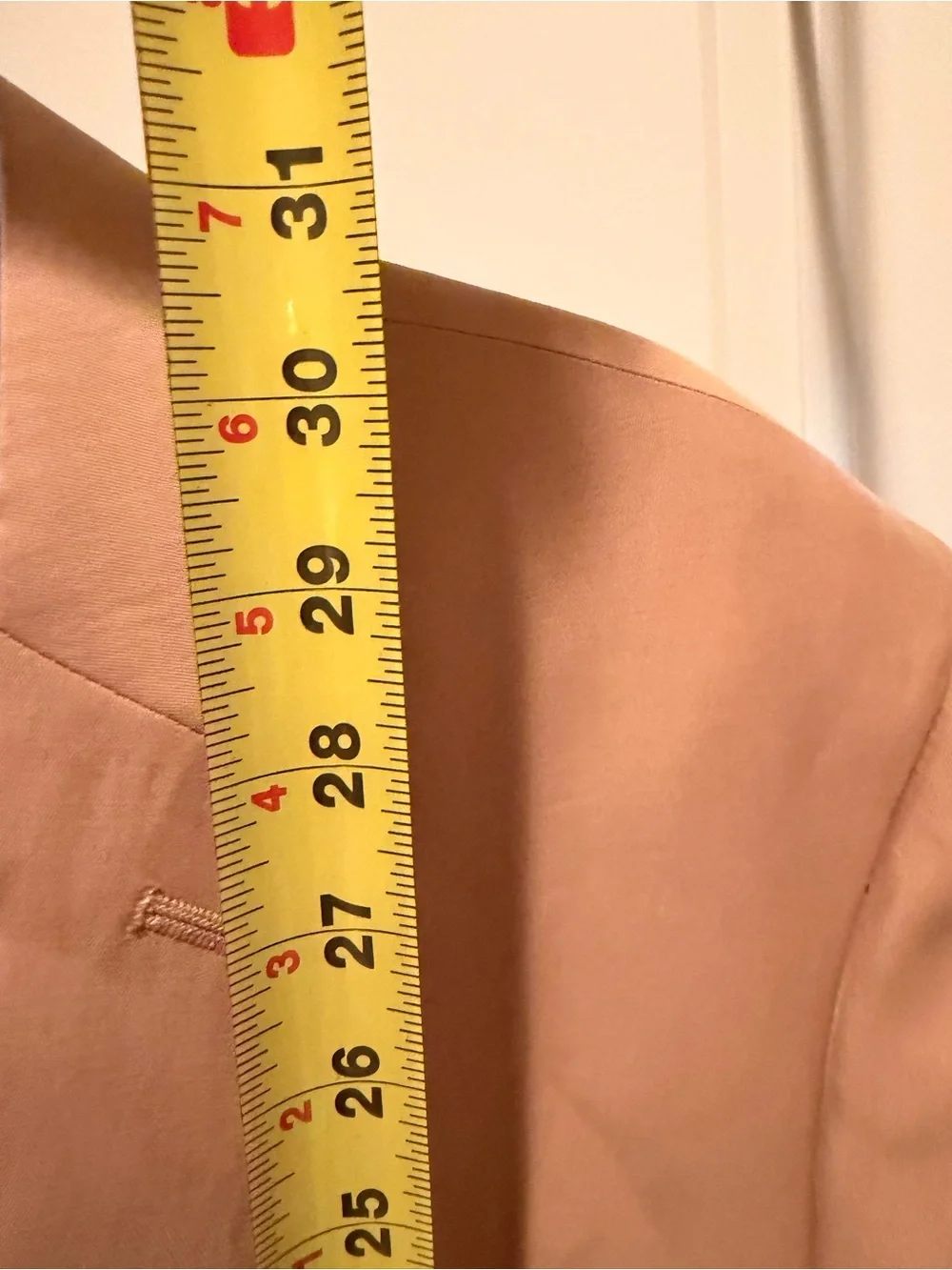 jf j.ferrar Men's Light Tan Single-Button Blazer